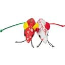 Игрушка для кошек Trixie Мышка ткань 7 см 2 шт. белая/красная (92451_Christmas)