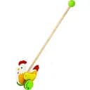 Деревянная каталка Viga Toys Петушок (50964)