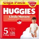 Набор подгузники Huggies Little Movers GIGA 5 (11-25 кг) 126 шт