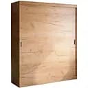 Шкаф-купе Эверест Соната 1800 двухдверный 180х60х217 дуб крафт золотой (EVR-2670)