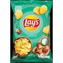 Чипси Lays зі смаком білих грибів та сметани 120 г (920453)