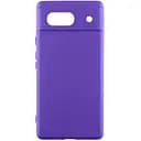 Чехол Lakshmi Silicone Cover Full Camera (AAA) для Google Pixel 7a Фиолетовый / Amethyst