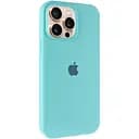 Чохол Epik Silicone Case Full Protective AA для Apple iPhone 15 Pro 6.1 Бірюзовий/Marine Green