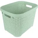 Кошик Diomedea без кришки з рамкою світло-фісташковий 30 л (К4-374)