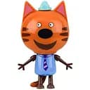 Яйцо-сюрприз с фигуркой Bambi Три кота DT-3326-6E синее