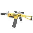 Автомат SB 584, на батарейках, 40 мягких патронов на присосках, магазин на 22 патрона