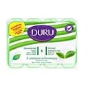 Мыло Duru 1+1 Soft Sensations Зеленый чай с увлажняющим кремом, 4 шт. по 80 г