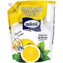 Рідке мило Mil Mil Лимон та м'ята, запаска, 900 мл