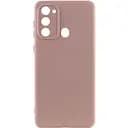 Чехол Silicone Cover Lakshmi Full Camera (A) для Tecno Spark Go 2022 (KG5m) Розовый / Pink Sand