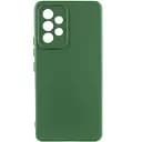 Чохол Silicone Cover Lakshmi Full Camera (AA) для Samsung Galaxy A53 5G Зелений / Dark green