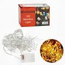 Святкова гірлянда C 61483-20 Y тип штора, жовте освітлення 4 м