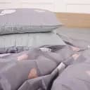 Наволочка MirSon Ranforce Elite 17-4833 Douglas 70х70 см серая (2200009392757)