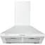 Вытяжка кухонная Pyramida KX 60 (1000) B WH - миниатюра 1