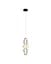 Підвісний світильник Italux PND-74937-3-BK Gastel Led 3x16W 3000K 1000 Lm IP20 Wh - мініатюра 1