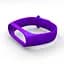 Силіконовий ремінець для фітнес-браслета XiaomiXiaomi Band 3 4 Purple Пурпурний - мініатюра 1