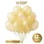 Надувні повітряні кулі HTOP 100 шт Party Balloons 30 см Товари для оформлення Дня народження Святкова атрибутика Бежевий - мініатюра 1