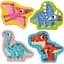 Мягкие беби пазлы Vladi Toys Малюк зможе Динозавры 12 элементов (VT1106-93) - миниатюра 1