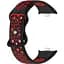 Ремешок DK для Xiaomi Mi Band 8 Pro Silicone Sport Band Nike (017600) (black / red) - миниатюра 1