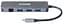 Мультипортовий адаптер USB хаб USB Type-C D-Link DUB-2334 Black - мініатюра 1