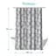 Штора для ванної кімнати Fabrika Palm з кільцями 12 шт 180x180 Peva - мініатюра 2