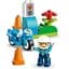 Конструктор LEGO DUPLO Town Синий полицейский мотоцикл 11 деталей (10471) - миниатюра 2