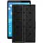 Чехол StatusCASE из экокожи для планшета Lenovo M8 TB-8705f Черный ромб - миниатюра 1