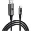 Кабель мультимедійний USB-C to DisplayPort 2.0m 4K60Hz black Armorstandart (ARM76892) - мініатюра 1