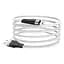 Кабель силіконовий Hoco Micro USB Angel silicone charging data cable X53 білий - мініатюра 1