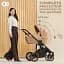 Универсальная коляска 2 в 1 Kinderkraft Prime 2 Sandrose Beige (KSPRIM02BEG2000) - миниатюра 8