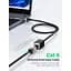 Патч-корд 0.5м F/UTP cat 6 RJ-45 extension black Ugreen (U_11278) - мініатюра 2