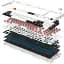 Клавиатура GamePro MK170W Red Switch White [121469] - миниатюра 15