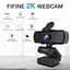 Веб-камера 2K Fifine K420 для компьютера с микрофоном и штативом трехногой - миниатюра 3
