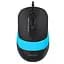 Миша A4Tech Fstyler FM10 USB Black/Blue (FM10 (Blue)) - мініатюра 1