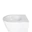 Унитаз подвесной Qtap Swan безободковый Ultra Quiet с сиденьем Soft-close QT16335179W, Белый - миниатюра 7