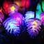 Гірлянда штора Шишки 150 led color 10 шишок 7см (мідний дріт) 3м х 1,5 м Мульти - мініатюра 1