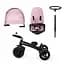 Дитячий триколісний велосипед Kinderkraft EasyTwist 5 в 1 mauvelous pink (5902533914494) - мініатюра 10