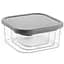 Набір контейнерів з кришками Idea Home Quick Box Gray 3 шт. 0.4/0.9/1.8 л сірий (00815 Gray) - мініатюра 1
