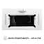 Витяжка повновбудована Perfelli BI 5684 WH 1000 LED - мініатюра 5