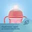 Кружка тренувальна Canpol babies First Cup Bonjour Paris 150 мл рожевий - мініатюра 9