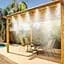 Комплект система поливу туман 10 м і полівалка, що крутиться 3/4 на 1 Patio Mistcooling Lit BD-10FT - мініатюра 5