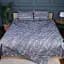 Летний постельный комплект MirSon №2951 Сolor Fun Line Tulio Silk 220х240 см серый (2200010966190) - миниатюра 3