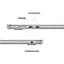 Ноутбук Apple 15.3 MacBook Air / M5/16GB/1TB/UMA/MacOS/Silver (MDVA4UA/A) - миниатюра 6
