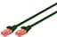Патч-корд CAT 6 UTP 10м AWG 26/7 Cu LSZH зелений Digitus teh0018345 - мініатюра 1