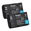 2-Pack KingMa Canon LP-E6 комплект з 2 акумуляторів - мініатюра 1