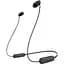 Навушники In-ear WI-C100 BT 5.0, IPX4, SBC, AAC, Wireless, Mic, Чорний Sony teh0013222 - мініатюра 2