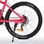 Велосипед "BELLE" PROF1 G26BELLE A26.1 26 д. Алюм.рама 17 ", SHIMANO 21SP, алюм.DB, FW TZ500, малиново-білий - мініатюра 6