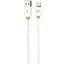 Дата кабель Amaya L09 USB to Lightning 3A (1m) White - миниатюра 1