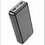 Зовнішній акумулятор Power bank HOCO J100A 20000 mAh Повербанк для телефона / Павербанк Чорний - мініатюра 1