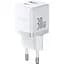 Мережевий зарядний пристрій Baseus Palm 30W USB-C/USB-A Moon White (P1011160A213-00) [132860] - мініатюра 3