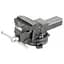 Ручні тиски поворотні слюсарні Intertool HT-0082 125 мм x 8.3кг - мініатюра 1